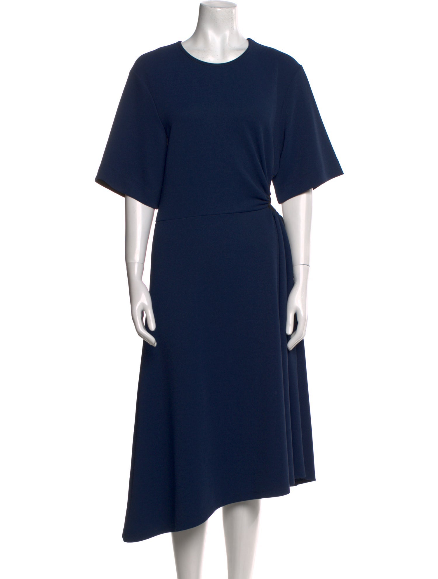 See by Chloé Crew Neck Midi Length Dress