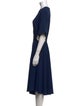 See by Chloé Crew Neck Midi Length Dress