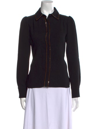 See by Chloé Long Sleeve Button-Up Top