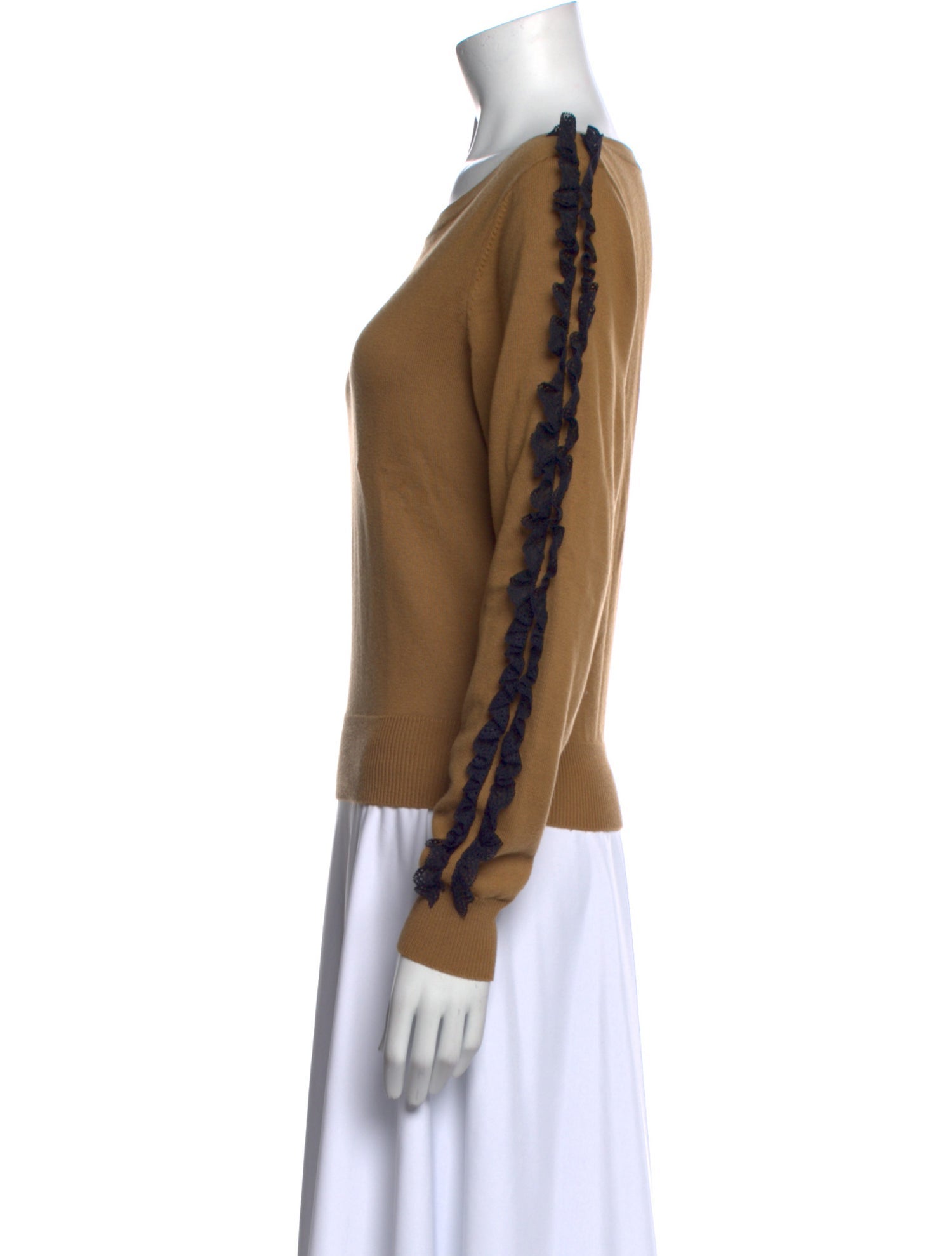 See by Chloé Bateau Neckline Long Sleeve Sweatshirt