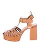 See by Chloé Leather T-Strap Pumps