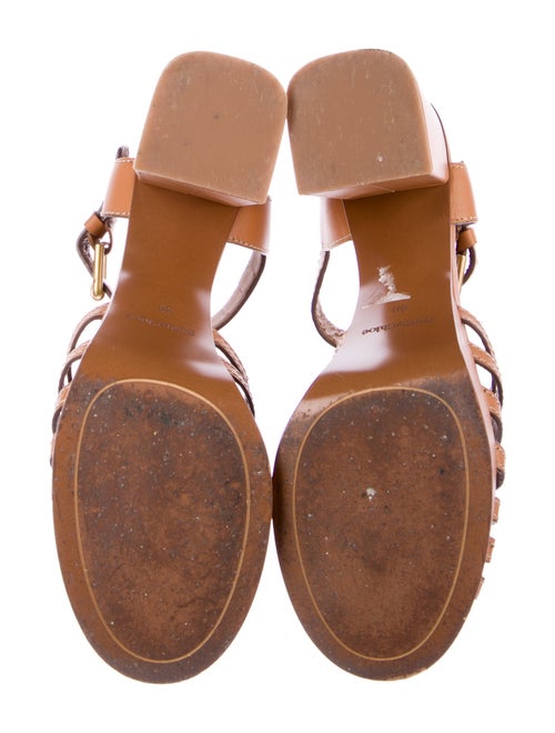 See by Chloé Leather T-Strap Pumps