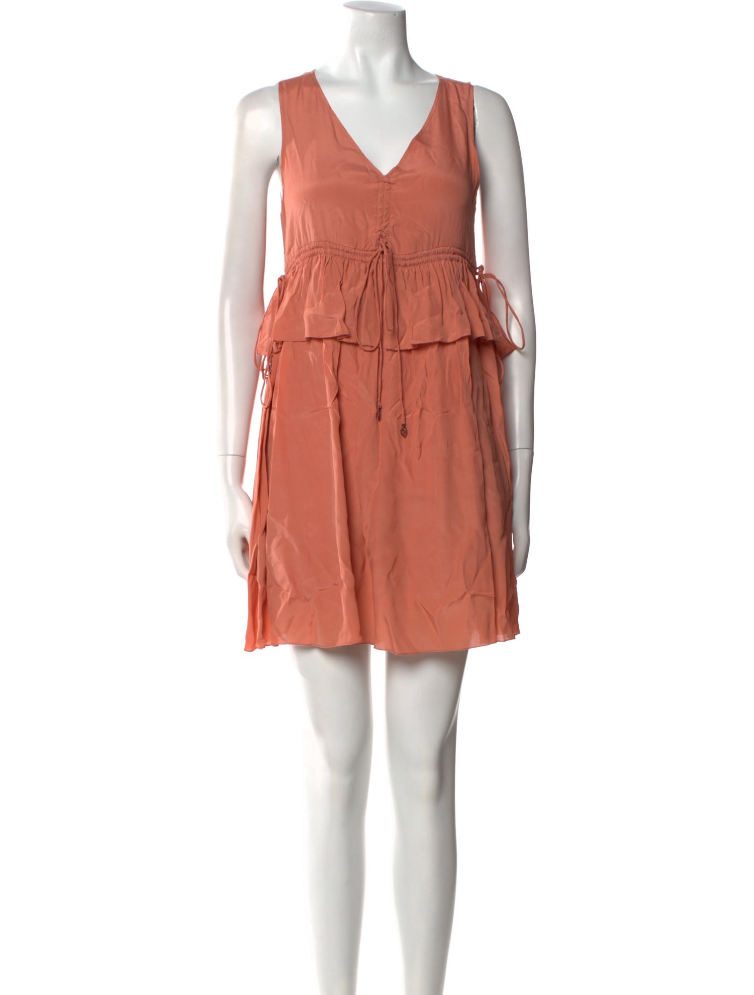 See by Chloé V-Neck Mini Dress