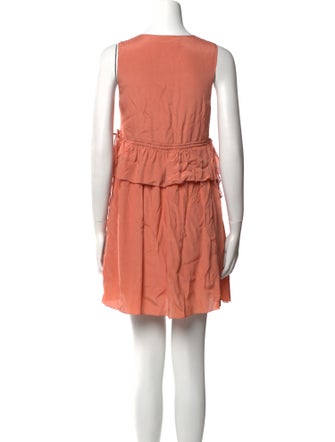 See by Chloé V-Neck Mini Dress
