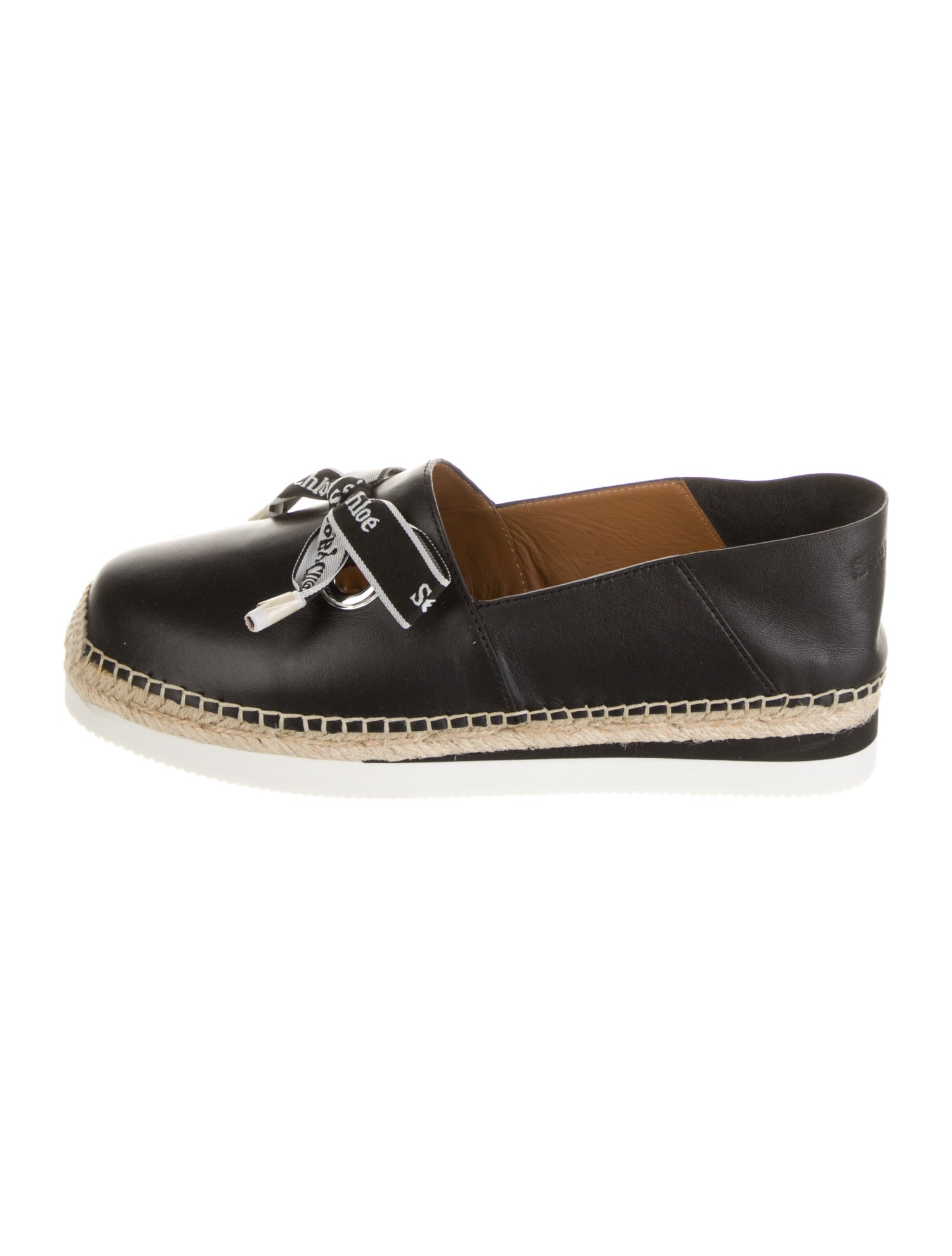 See by Chloé Leather Espadrilles