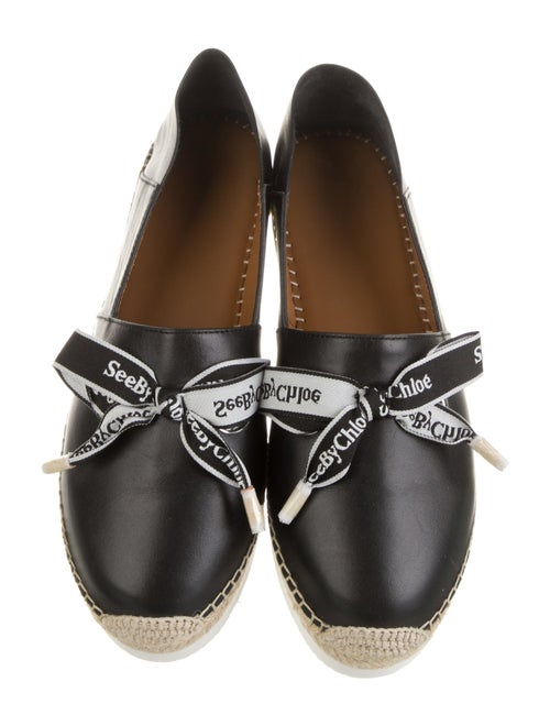 See by Chloé Leather Espadrilles
