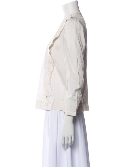 See by Chloé Crew Neck Three-Quarter Sleeve Blouse