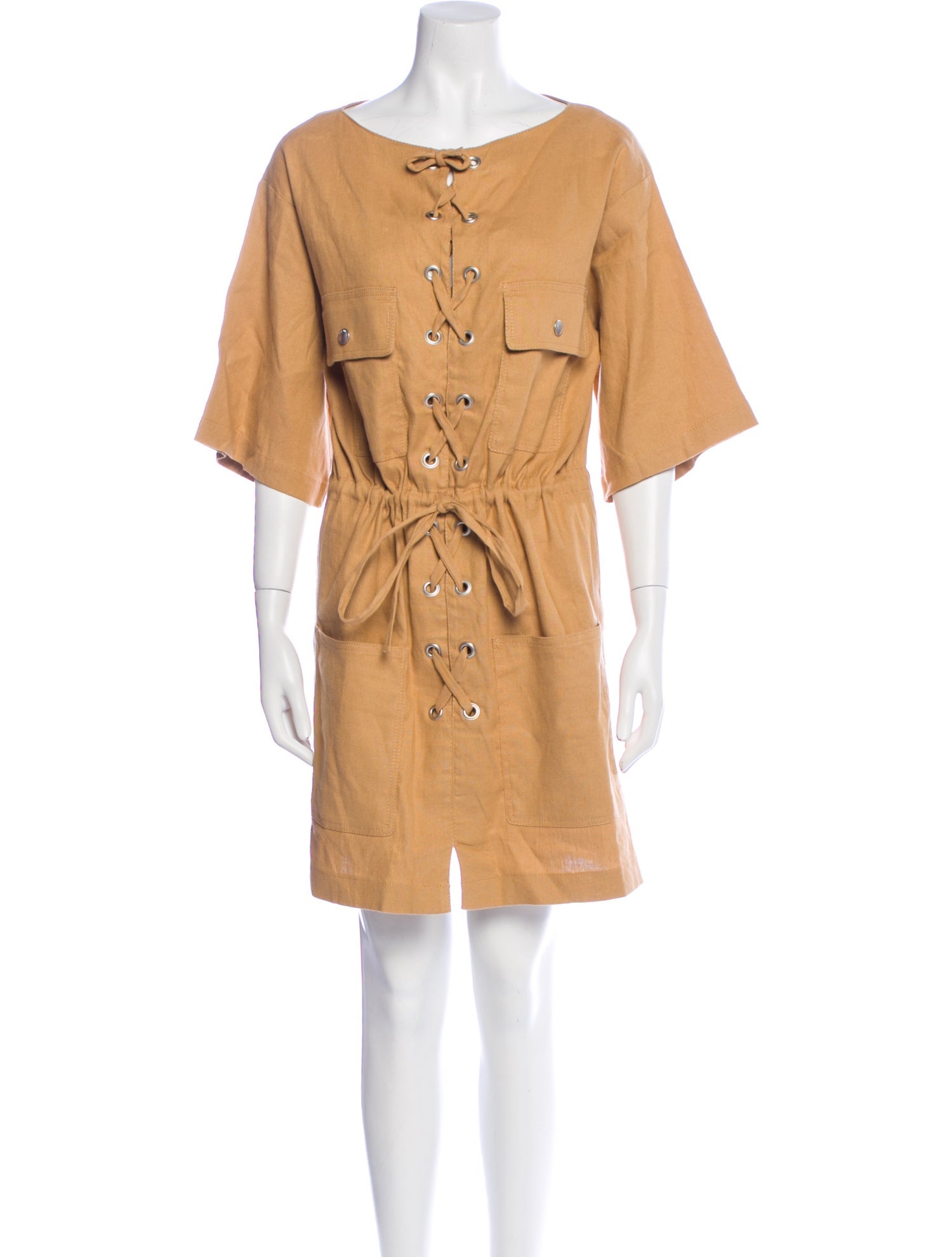 See by Chloé Linen Mini Dress