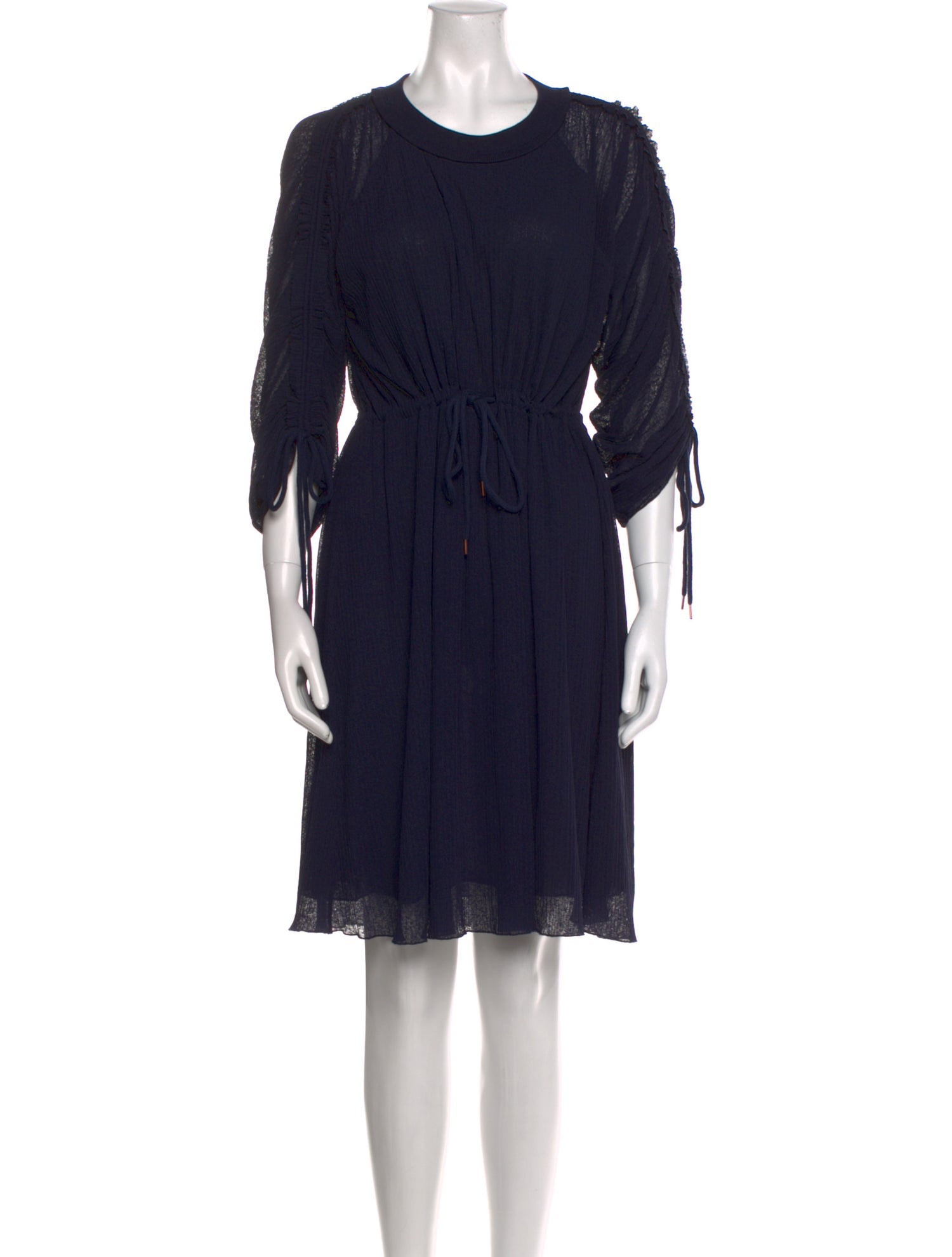 See by Chloé Crew Neck Mini Dress