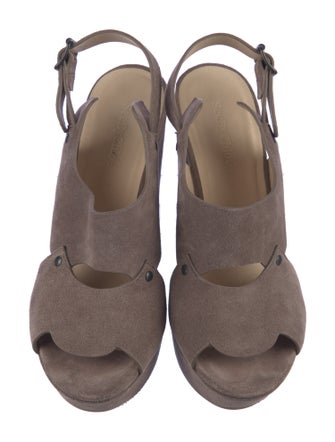 See by Chloé Suede Slingback Sandals