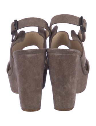 See by Chloé Suede Slingback Sandals