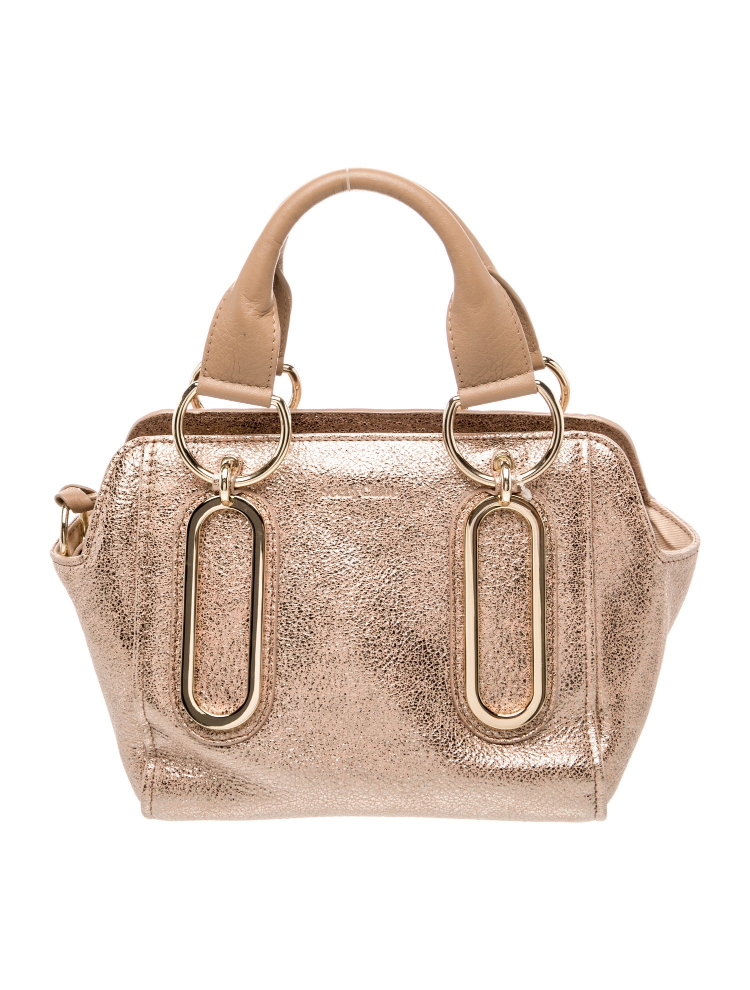 See by Chloé Leather Top Handle Bag