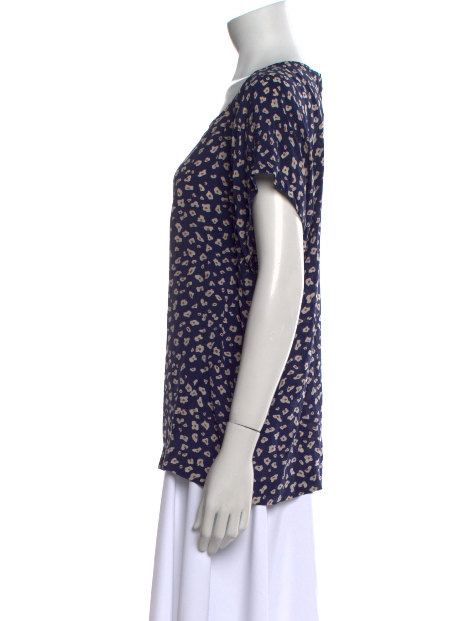 See by Chloé Silk Printed Blouse