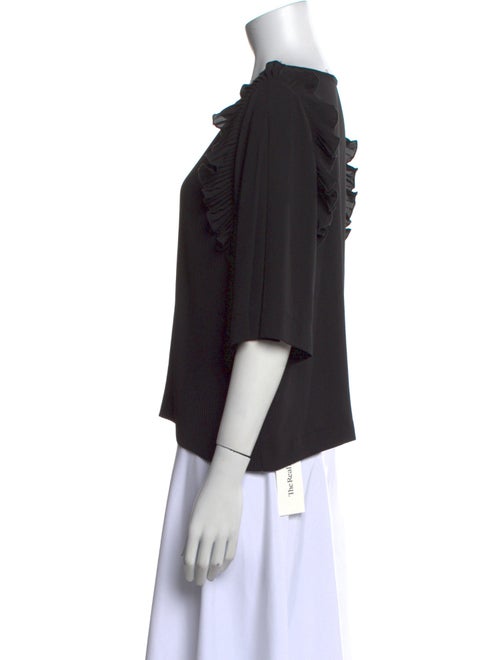 See by Chloé Scoop Neck Three-Quarter Sleeve Blouse