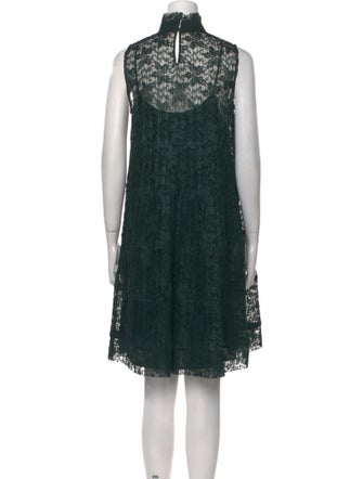 See by Chloé Mock Neck Knee-Length Dress