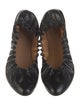 See by Chloé Leather Scalloped Accent Ballet Flats