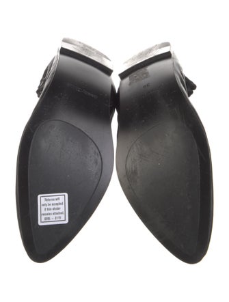 See by Chloé Leather Scalloped Accent Ballet Flats