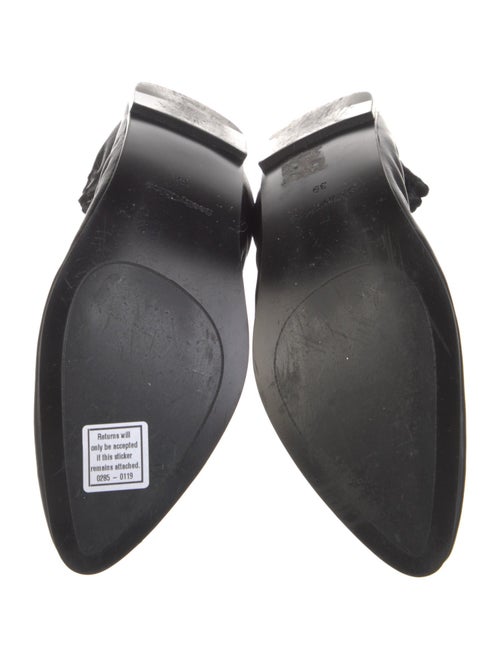 See by Chloé Leather Scalloped Accent Ballet Flats