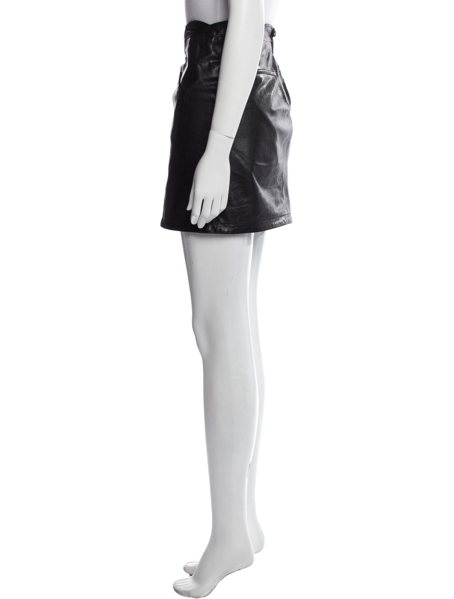 See by Chloé Leather Mini Skirt