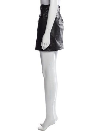 See by Chloé Leather Mini Skirt