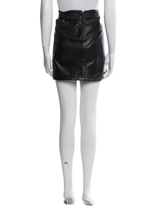 See by Chloé Leather Mini Skirt