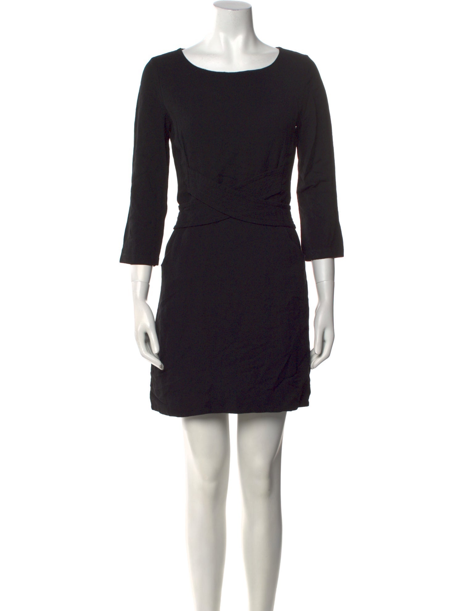 See by Chloé Bateau Neckline Mini Dress
