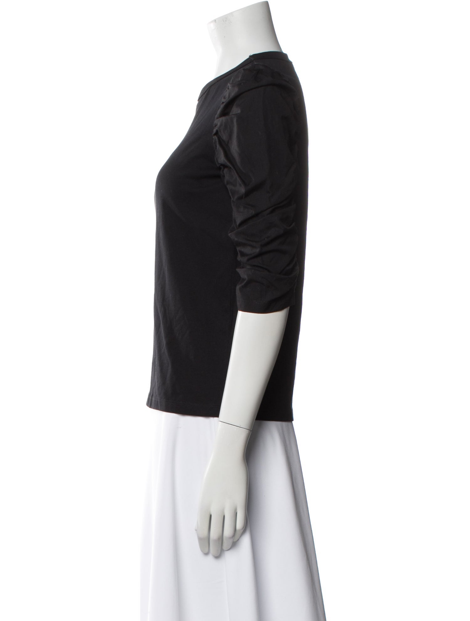 See by Chloé Crew Neck Three-Quarter Sleeve Top