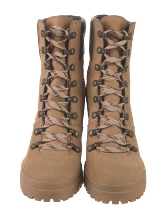 See by Chloé Suede Lace-Up Boots