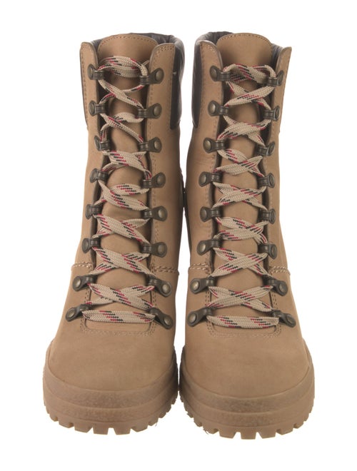 See by Chloé Suede Lace-Up Boots