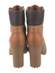 See by Chloé Suede Lace-Up Boots