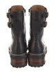 See by Chloé Leather Combat Boots