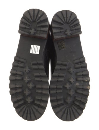 See by Chloé Leather Combat Boots