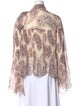 See by Chloé Paisley Print Mock Neck Blouse