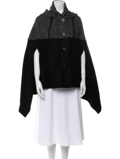 See by Chloé Poncho Wool Jacket