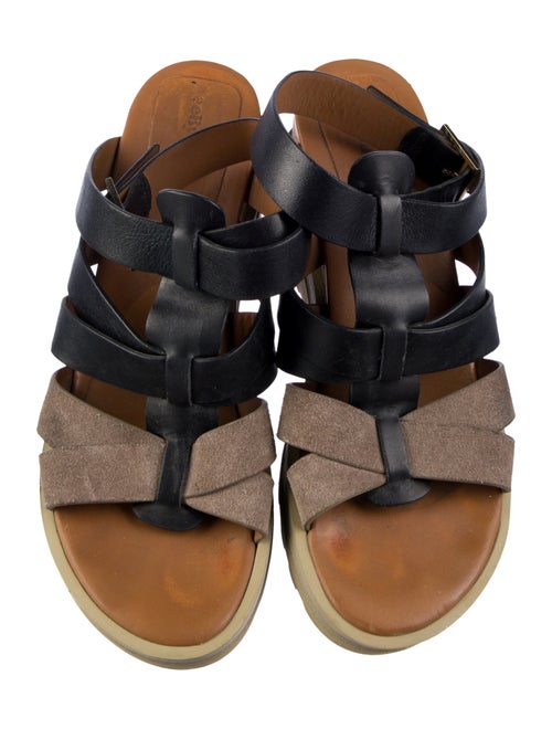 See by Chloé Leather Gladiator Sandals