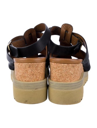 See by Chloé Leather Gladiator Sandals
