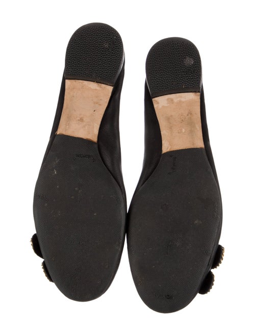 See by Chloé Leather Patterned Ballet Flats
