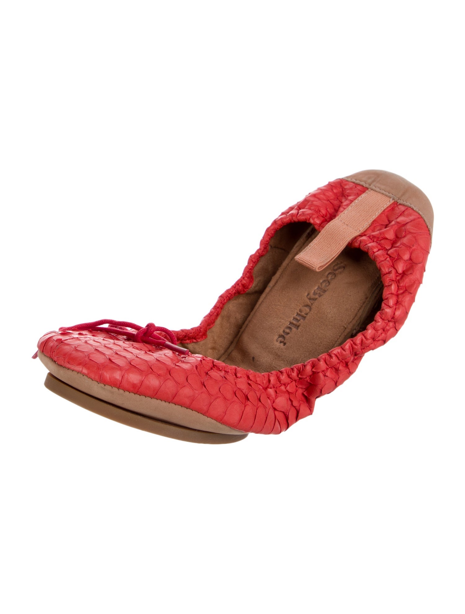 See by Chloé Leather Ballet Flats