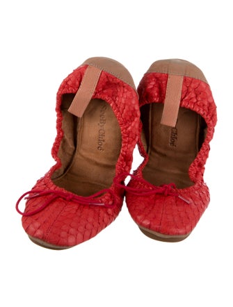 See by Chloé Leather Ballet Flats