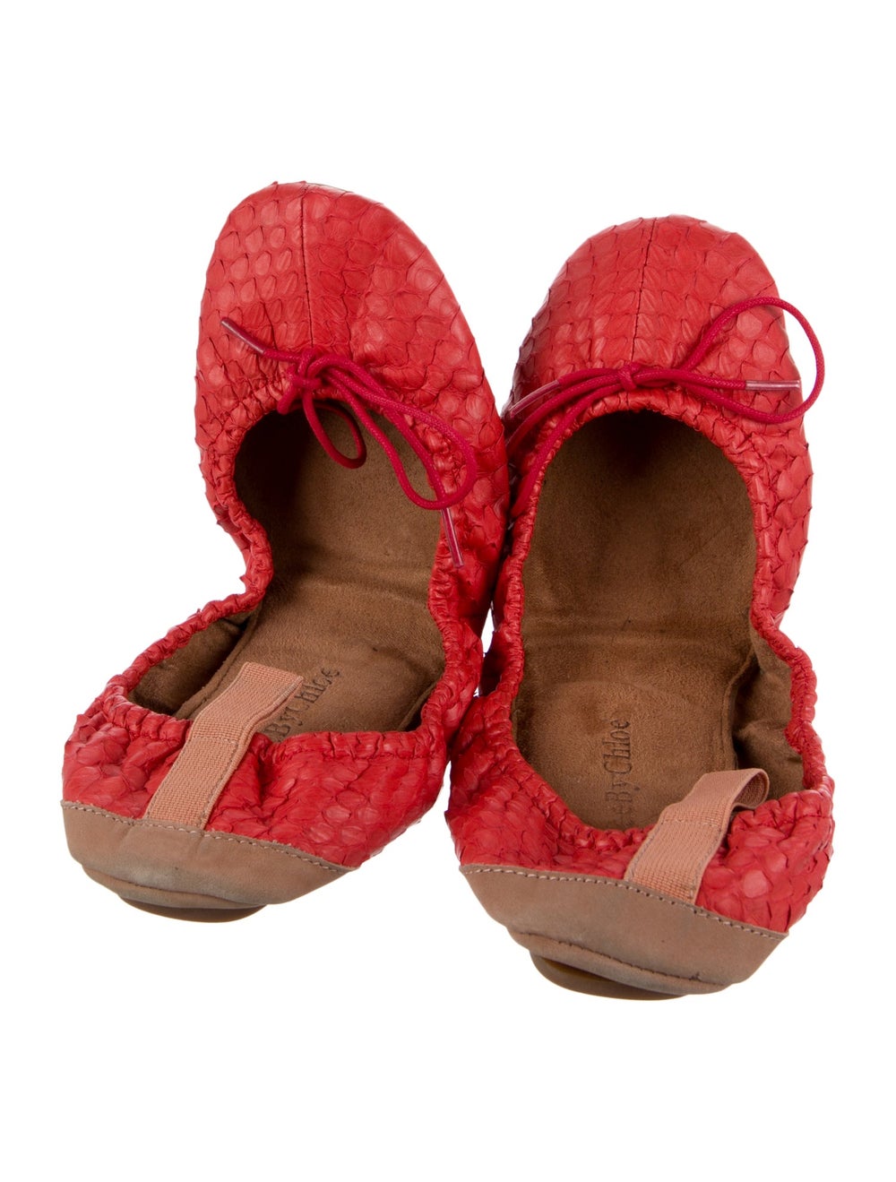 See by Chloé See by Chloé Leather Ballet Flats Re… - image 4