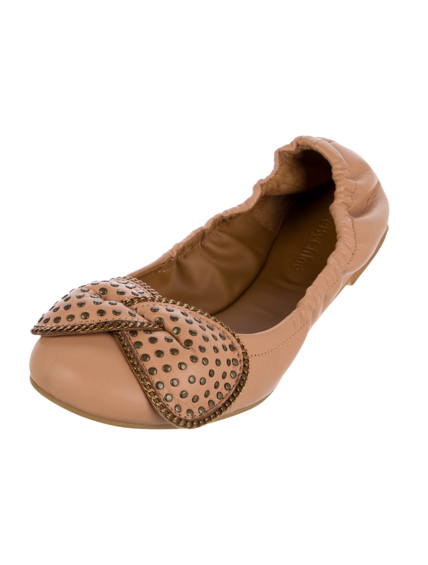 See by Chloé Leather Ballet Flats