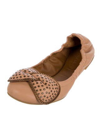 See by Chloé Leather Ballet Flats