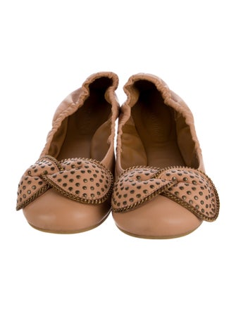 See by Chloé Leather Ballet Flats