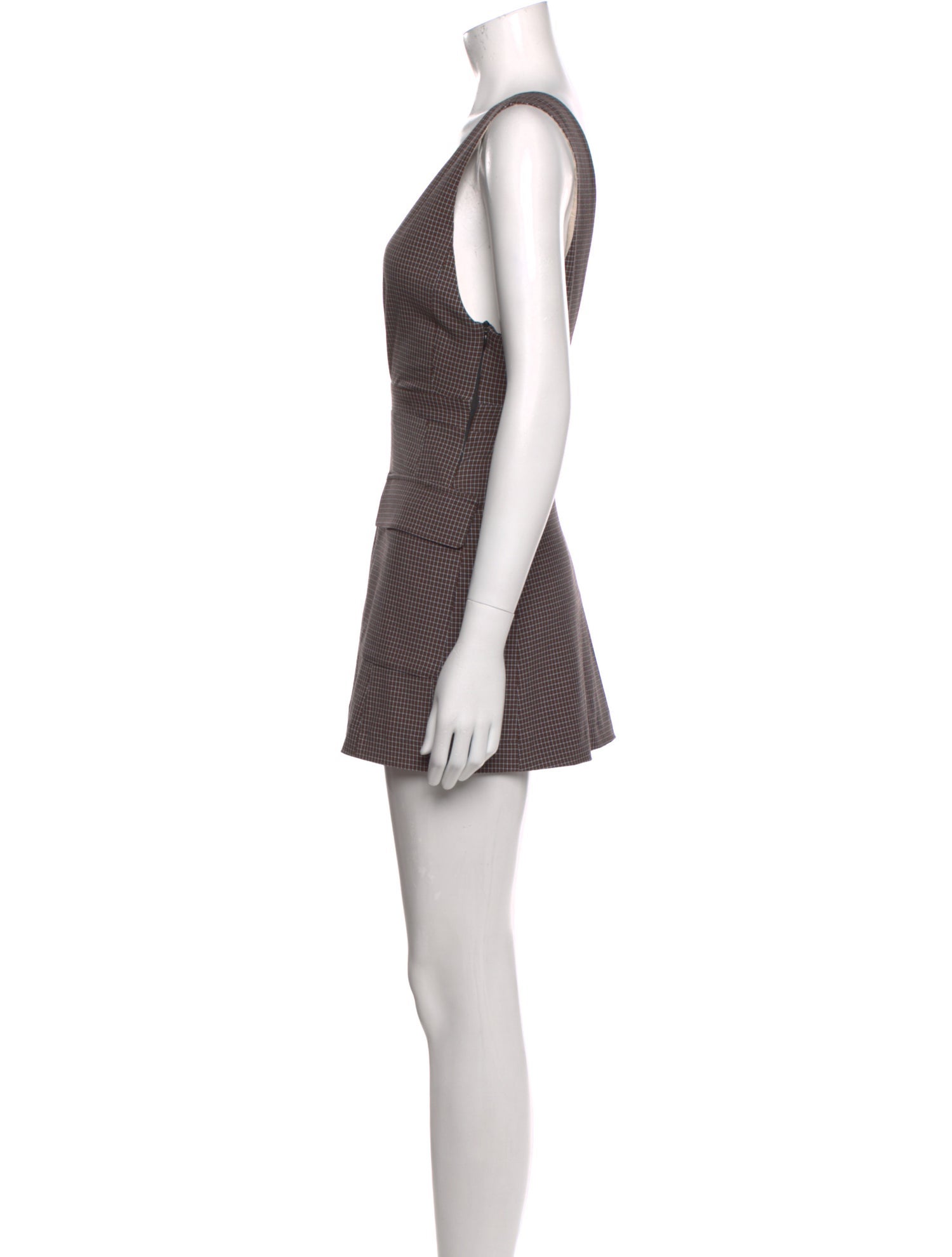 See by Chloé V-Neck Mini Dress