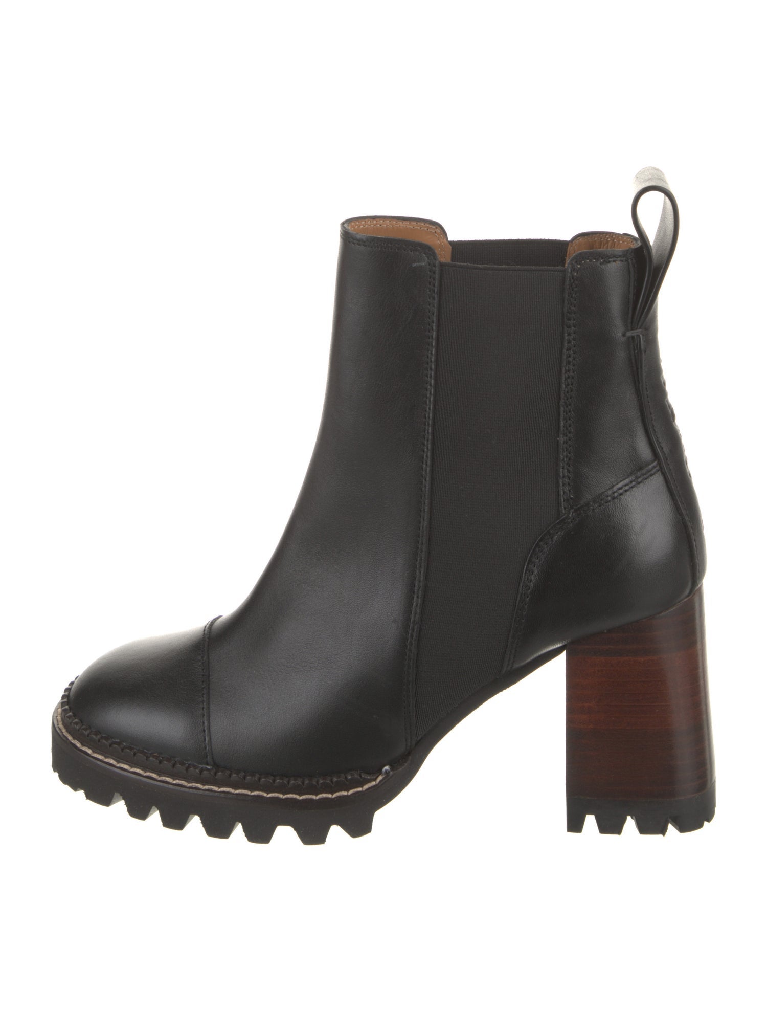 See by Chloé Leather Chelsea Boots
