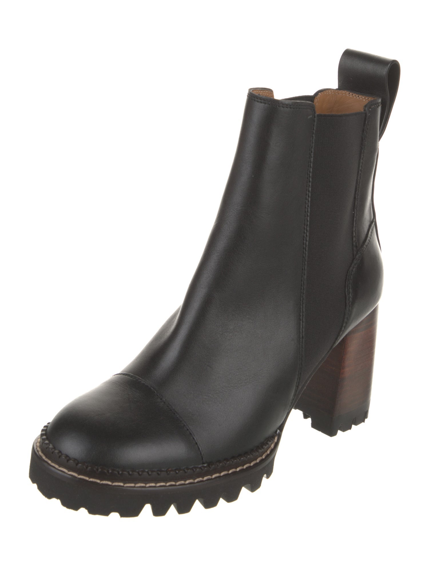See by Chloé Leather Chelsea Boots