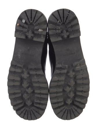 See by Chloé Leather Combat Boots