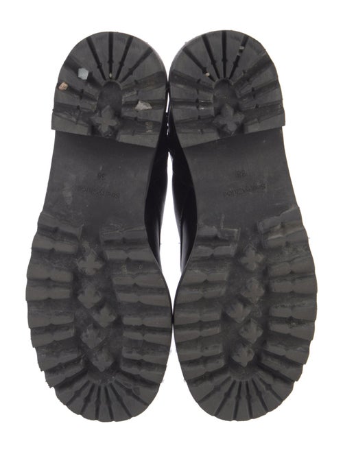 See by Chloé Leather Combat Boots