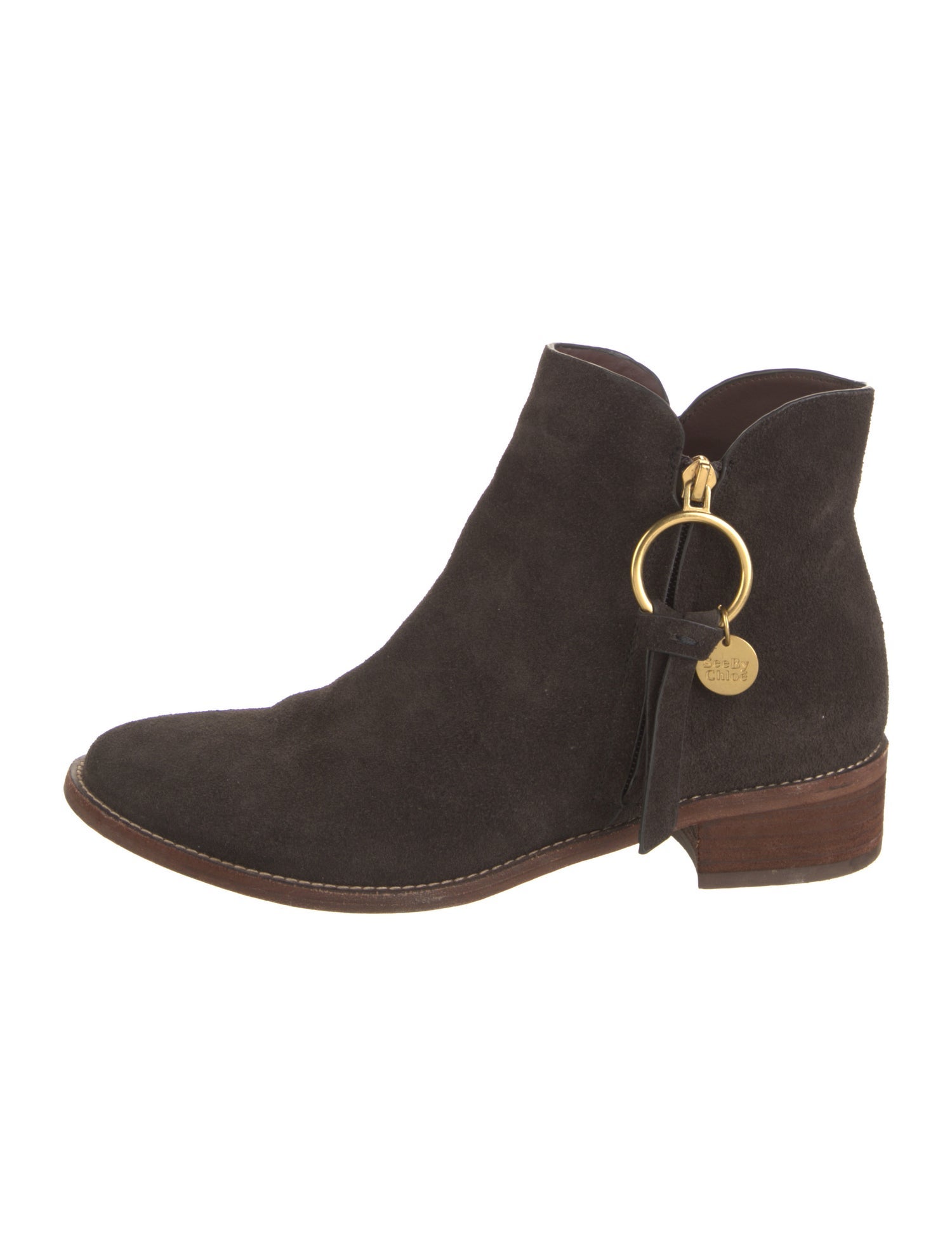 See by Chloé Suede Chelsea Boots