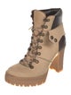 See by Chloé Suede Lace-Up Boots